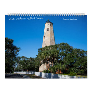 2025: Leuchttürme des North Carolina Calendar Lg Kalender