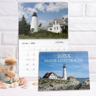 2025 Maine Lighthouses-Fotos Kalender