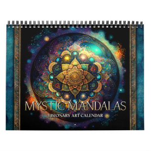 2025 Mandalas Visionärer Surreal Art Kalender