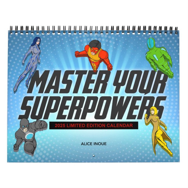 2025 Master Your Superpower Calendar Kalender (Titelbild)