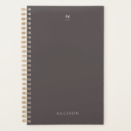 2025 Minimalistisch anpassbar Planer