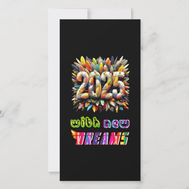 2025 mit neuen Träumen (Vorderseite)