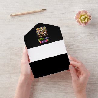 2025 mit neuen Träumen All In One Einladung