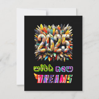2025 mit neuen Träumen Ankündigung