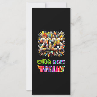 2025 mit neuen Träumen Karte