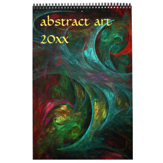 2025 Moderne Abstrakte Kunst Kalender