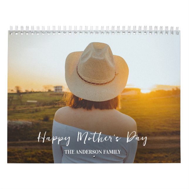 2025 Modernes Foto für Ihre Familie Kalender (Titelbild)