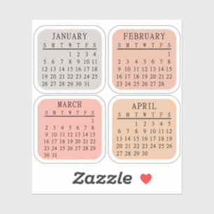 2025 Monatlicher Bullet Journal Kalender Bujo Plan Aufkleber