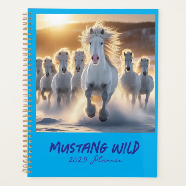 2025 Mustang Wild Planner Planer (Vorderseite)
