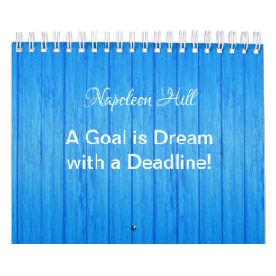 2025 Napoleon Hill, A Goal ist ein Traumziel Kalender