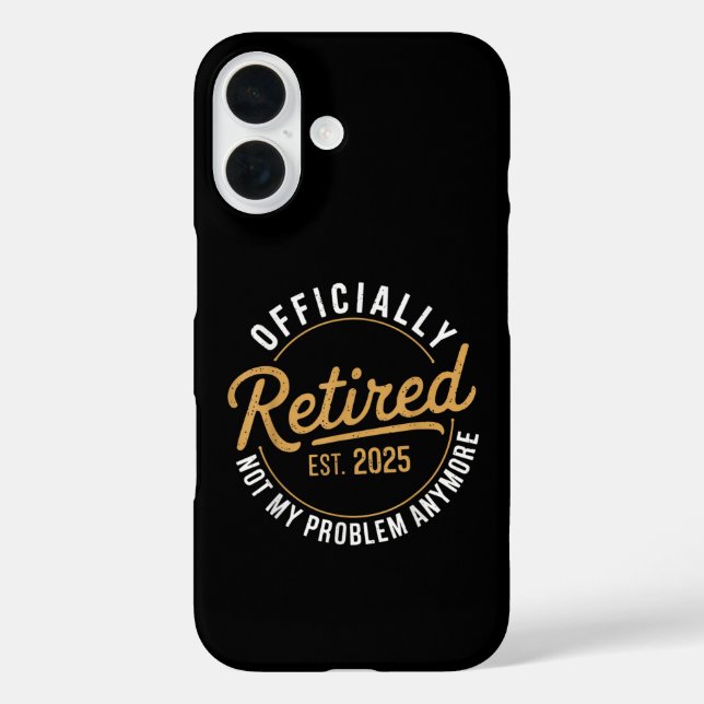 2025 nicht mehr mein Problem Case-Mate iPhone Hülle (Rückseite)