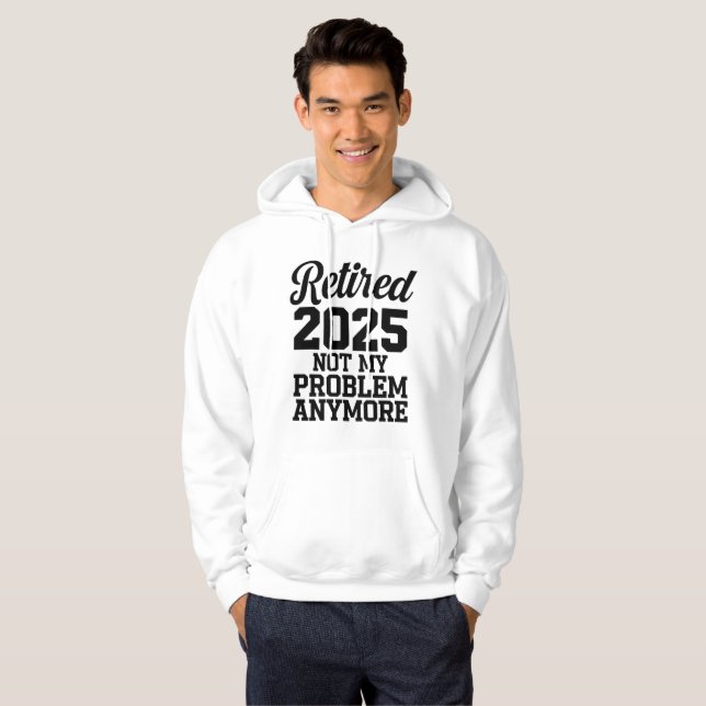 2025 nicht mehr mein Problem, EST 2025 Hoodie (Vorne ganz)