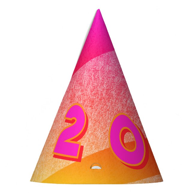 2025 NYE Party Hut im SONNENVERLAUF AUF FEUER Partyhütchen (Links)