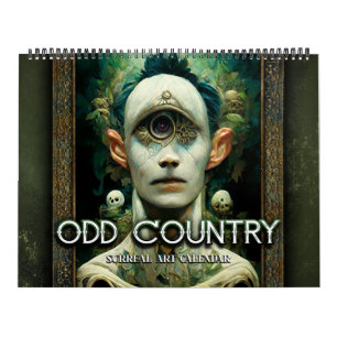 2025 Odd Country 1 Surreal Art Calendar Kalender