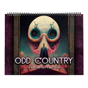 2025 Odd Country 2 Surreal Art Calendar Kalender