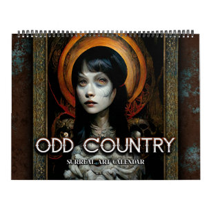 2025 Odd Country 3 Surreal Art Calendar Kalender