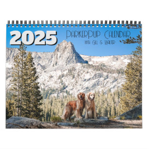 2025 ParkerPup Kalender ...mit Gill & Walter