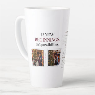 2025 Personalisierte Foto Kalender-Tasse Milchtasse