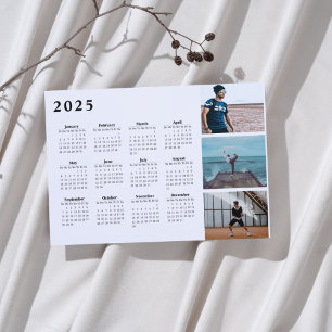 2025 Personalisierter Fotokalender Magnetkarte
