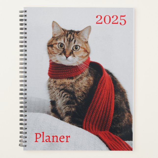  2025 Planer Katze Design (Vorderseite)