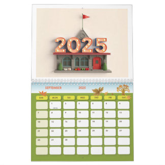 2025 Premium Wall Calendar - Stilvoll und funktion Kalender