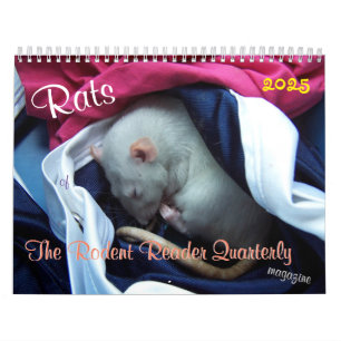 2025 Ratten des Rodent Reader-Kalenders G Kalender