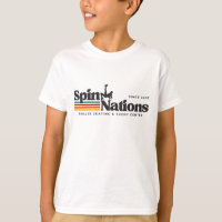 2025 Retro SpinNations Logo Kinder T-Shirt