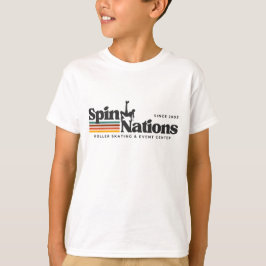 2025 Retro SpinNations Logo Kinder T-Shirt