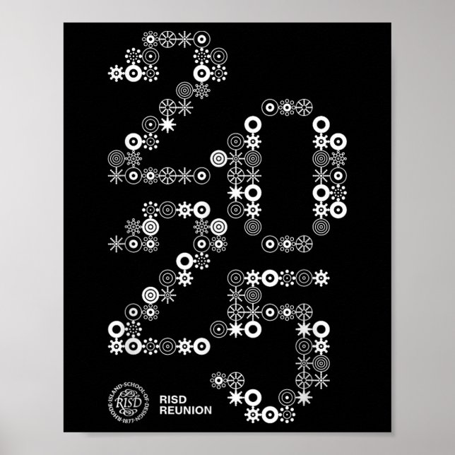 2025 Rhode Island School of Design Wiedersehen Poster (Vorne)