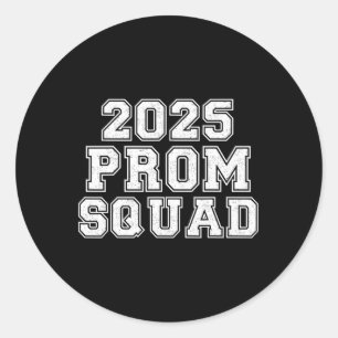2025 Rom Squad Cl von 2025 Abschluss Matching Vin Runder Aufkleber