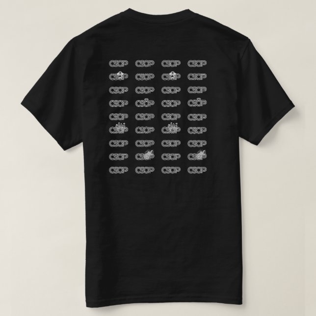2025 Schwarzer CSOP-T - Shirt (Design Rückseite)