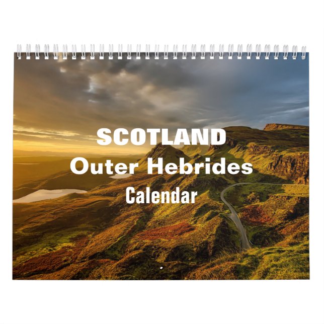 2025 Scotland Outer Hebrides Calendar Kalender (Titelbild)