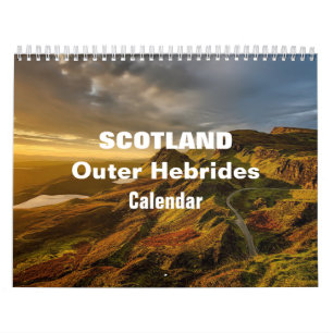 2025 Scotland Outer Hebrides Calendar Kalender