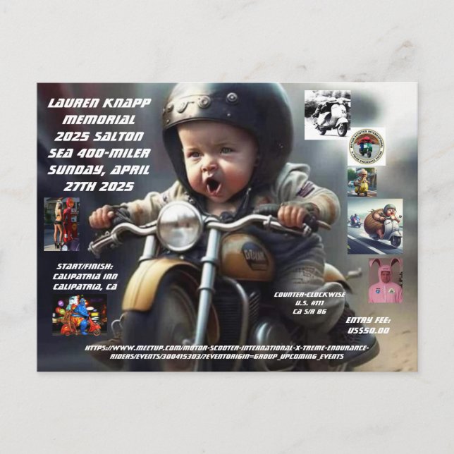 2025 SEE 400-MILER POSTKARTE (Vorderseite)