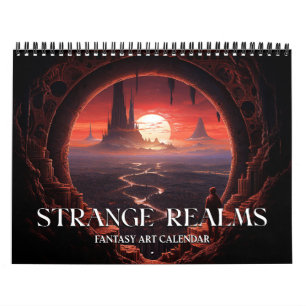 2025 Seltsame Reiche 4 Fantasy Art Kalender