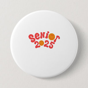 2025 Senior Abschluss Summer Vacation Graduate Button