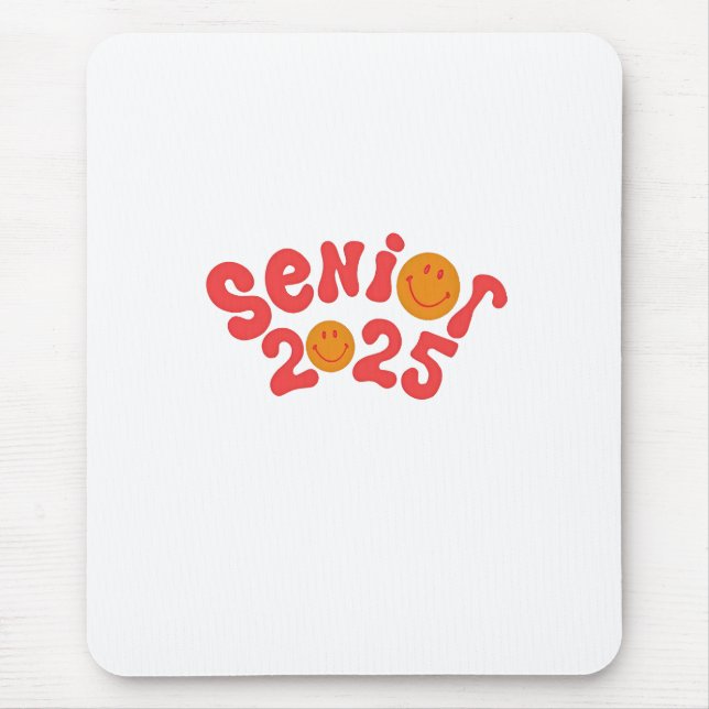 2025 Senior Abschluss Summer Vacation Graduate Mousepad (Vorne)