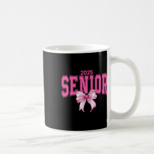 2025 Senior Coquette Cl von 2025 Abschluss Pink Bo Kaffeetasse