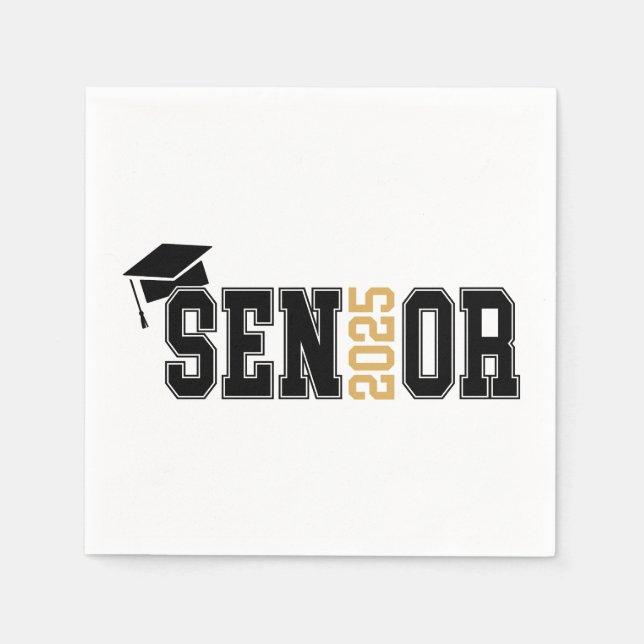 2025 Senior Graduate Serviette (Vorderseite)