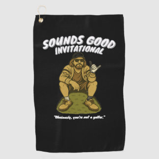 2025 Sounds Good Invitational Shirt Golfhandtuch