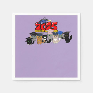 2025 "Straight Outta Senior Year" Graduation Party Serviette