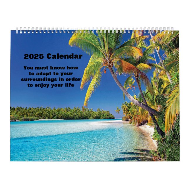 2025 Strände Kalender (Titelbild)