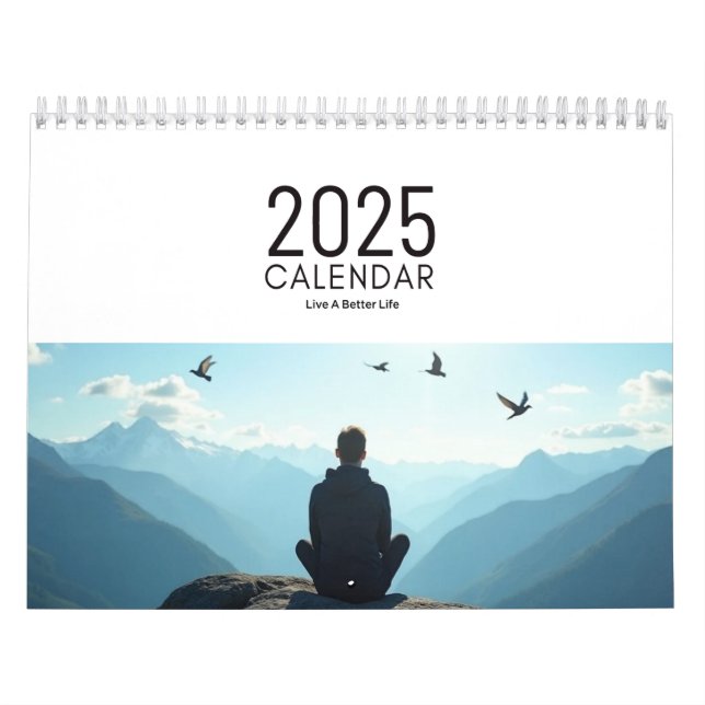 2025 Termine zum Leben auf Inspiration - Hintergru Kalender (Titelbild)