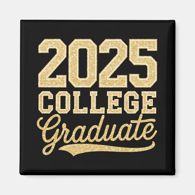2025 Uni Graduate Abschluss Senior School Magnet (Vorne)