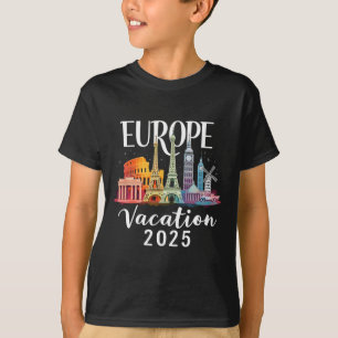 2025 Urlaubs-Souvenir-Reise Sommer Reise Familie E T-Shirt