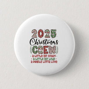 2025 Weihnachts-Crew-Familien-Matching-Outfit Xmas Button