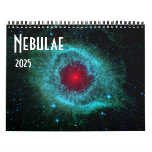2025 Weltraumastronomie Universe NASA Nebulae Star Kalender