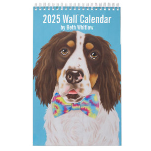2025 Whimsical Dog Calendar - Klein Kalender