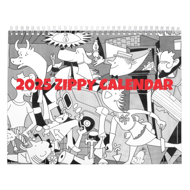 2025 Zippy Calendar von Bill Griffith Kalender (Titelbild)