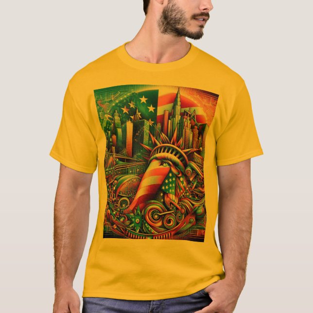 2025's Most Viral T-Shirt Designs in the U.S." (Vorderseite)